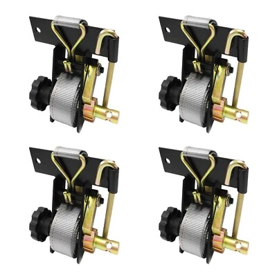 Ladder Rack Ratchet Straps (2 Pair) Square Mount Replaces Buyers 5480005 - image 1 of 3