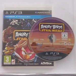 Angry Birds Star Wars (Sony PlayStation 3, 2013) LucasArts PS3 Juego Ravio FR Ver - Imagen 1 de 9