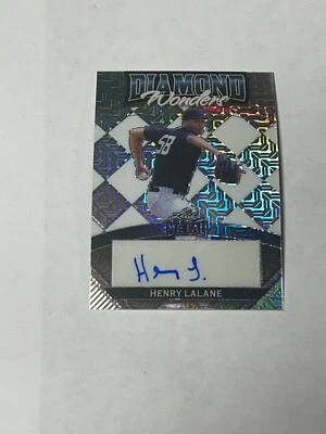 Henry Lalane 2024 Leaf Metal Baseball Diamond Wonders Autograph /10 - Image 1 of 3