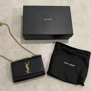 Saint Laurent ( YSL ) Kate small embossed-leather shoulder bag - Picture 1 of 7