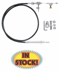 Lokar KD-2700U - GM 700R4 Universal Transmission Kickdown Cable - Black - Picture 1 of 3