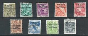 Switzerland  Europe Postal Used Official Nations Society Stamps  LOT (HELV  731) - Picture 1 of 1