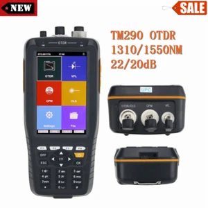 TM290 Touch Scree 60KM Optical Time Domain Reflectometer OTDR VFL OPM OLS FREE* - Picture 1 of 12