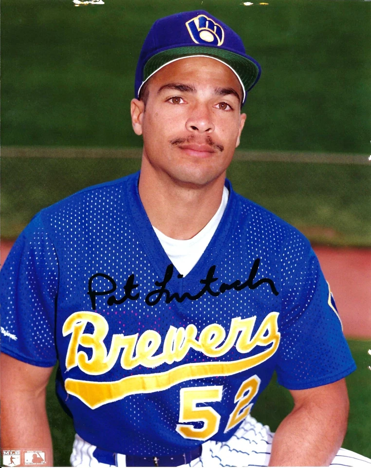 PAT LISTACH Milwaukee Brewers Autographed 8x10 ROY 1992 - Image 1 of 1