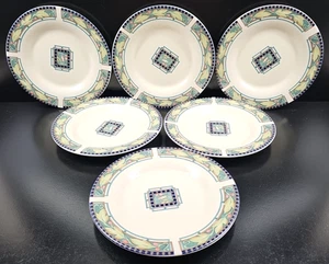 6) Pfaltzgraff Forest Salad Plates Set Vintage Portfolio Leaves Berries Dish Lot - Picture 1 of 24