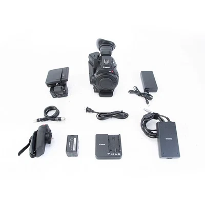Canon EOS C300 Mark II Cinema Camcorder Body, Dual Pixel CMOS AF, EF Lens Mount - Image 1 of 4