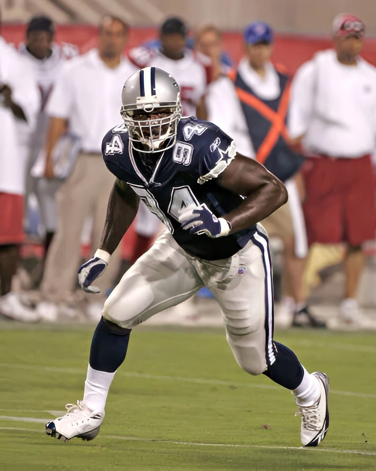 Impresión fotográfica brillante DeMarcus Ware Dallas Cowboys NFL 8"x10" 1 Foto 1 de 1