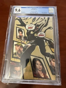 VENOM #1 CGC 9.6 GREG HORN COVER WONDERWORLD COMICS EDITION (2017) - Picture 1 of 13