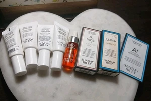 Sunday Riley Good Genes Lactic Acid, Luna Night Oil, CEO Glow B Nice lot of mini - Picture 1 of 1