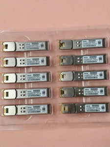 ciena 10/100/1000M RJ45 100m I-EMP SFP . Moduł XCVR-B00CRJ, CMUIAECGAA - Zdjęcie 1 z 5