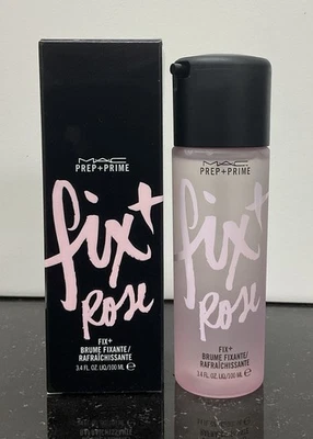 Mac Prep+Prime FIX Plus Rose Setting Spray 3.4 Fl.oz New In Box - Image 1 of 2