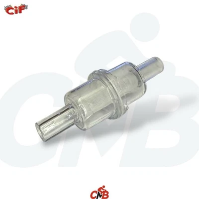 FILTRO BENZINA TRASPARENTE ATTACCO DIAMETRO 8mm UNIVERSALE SCOOTER MOTO-CIF 5030 - Immagine 1 di 4
