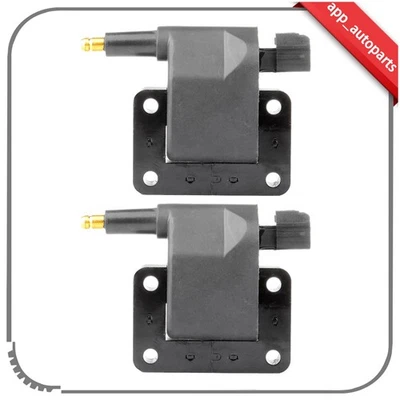 For 1998-2002 Dodge Dakota Ram 1500 2500 3500 Truck 2 Ignition Coils V8 UF198 - Image 1 of 4