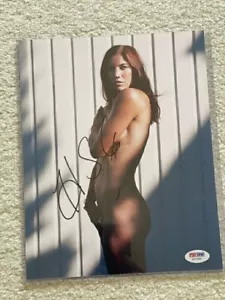 Hope Solo signed 8x10 Photo ESPN Body Issue Nude PSA USA Olympic Soccer Goalie - Picture 1 of 1