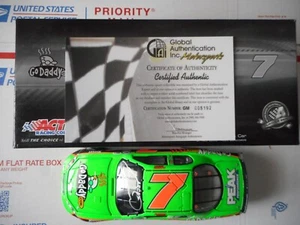 Danica Patrick signed #7 ARCA Chevy ROOKIE 1/24 Diecast GA Certified GM005192 - Picture 1 of 12