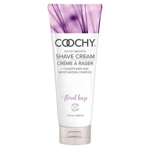 COOCHY RASH-FREE SHAVE CREME & MOISTURIZING, FLORAL HAZE , SMOOTH 7.2 OZ  - Picture 1 of 2