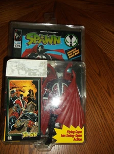 SPAWN Flying Cape McFarlane Figur Comic signiert 1994 Todd Toys Original - Bild 1 von 2