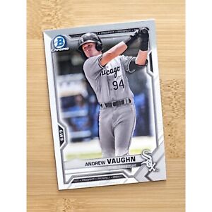 2021 Bowman Chrome Prospects Andrew Vaughn RC #BCP-88 Chicago White Sox