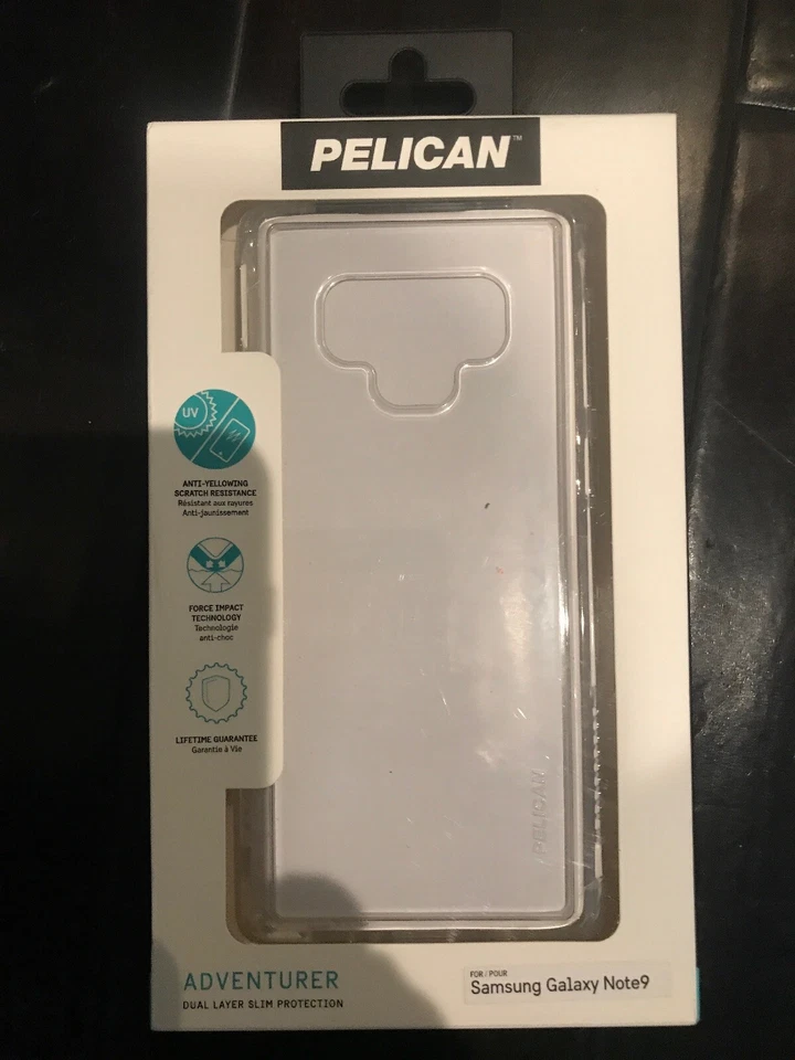 Pelican Adventurer Slim Protection Case for Samsung Galaxy Note9 Note 9 Clear