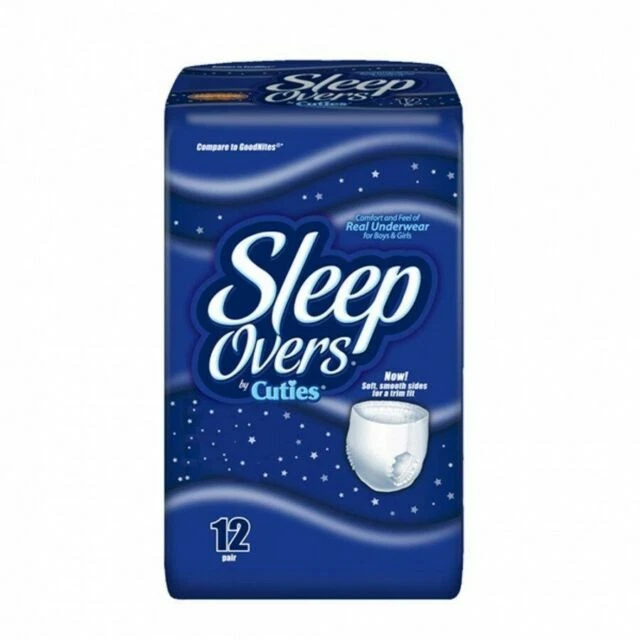 Cuties Sleep Overs Youth Underwear X-Large 85 to 140 lb Incontinence Pant (Pack of 22)