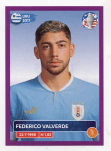 URU13. Federico Valverde (Uruguay) Panini COPA AMERICA 2024 Purple Parallel - Picture 1 of 2