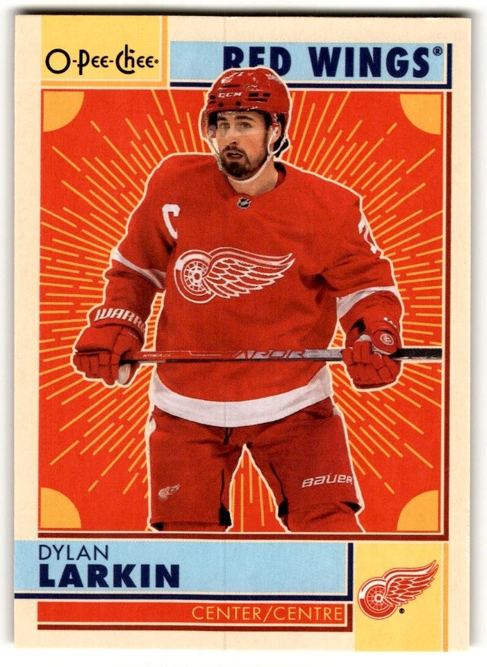 Dylan Larkin 2022-23 O-Pee-Chee Retro #80 Detroit Red Wings - Image 1 of 2