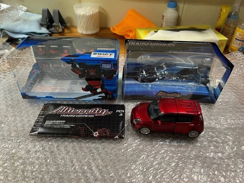 Takara Tomy Transformers Alternity A03 Cliffjumper Supreme Red Pearl Suzuki Cover