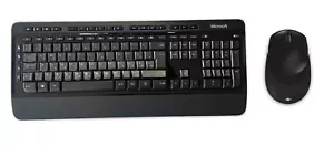 Microsoft 3050 Wireless Desktop, Maus-Tastatur SET Ungarische QWERTZ NEU&OVP - Bild 1 von 4