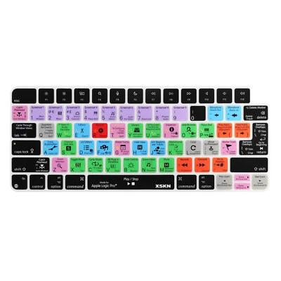 XSKN Logic Pro Shortcuts Keyboard Cover Skin for iMac 24" Magic Keyboard 2021+ - Image 1 of 4