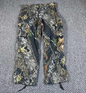 VTG 90s Jerzees Camouflage Cargo Pants Men's XL (40 x 33) Mossy Oak Camo Baggy