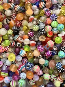 Acrylic Spare Balls Piercings Belly Nipple Tragus Labret Tongue Ear Piercings - Picture 1 of 2