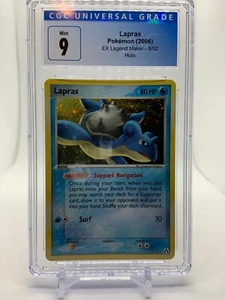 Lapras 2006 Pokemon EX Legend Maker Holo 8/92 CGC 9 - Picture 1 of 6