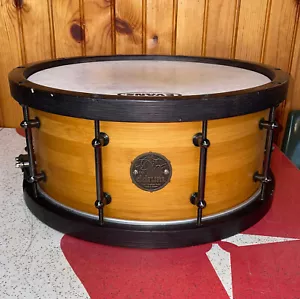 Ddrum Bamboo 14" X 6" Snare Dum w/ Wood Hoops and Tube Lugs! - Picture 1 of 3