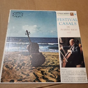 Festival Casals de Puerto Rico 1957 Columbia ML-5237 Mono LP Isaac Stern - Imagen 1 de 4