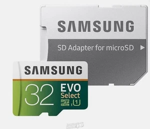 Samsung EVO Select 32GB Class 10 - MicroSDHC Card with Adapter MB-ME32GA/AM - Photo 1 sur 4