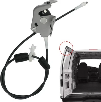 Pestillo de puerta superior de maletero con cable compatible con Ford E150 E250 E350 1992-2009 Foto 1 de 4