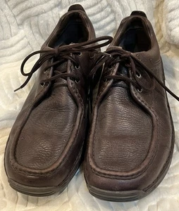 Red Wings 4041 Mens Size 12D Brown Leather Moc Toe Oxfords Shoes Lace Up Comfort - Picture 1 of 9