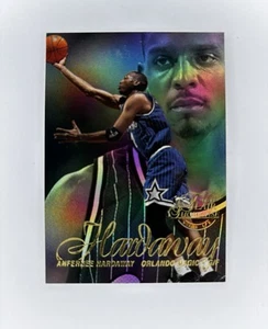 1996-97 Flair Showcase Row 2 #1 Anfernee Hardaway Magic Refractor Card NBA - Picture 1 of 2