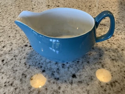 Vintage Barker Bros Fiesta Blue Jug or gravy boat  - Image 1 of 4