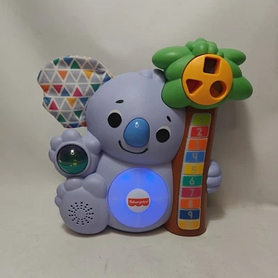 Fisher Price Linkimals Counting Koala Baby Learning Interactive Toy New Battery  - Image 1 of 4