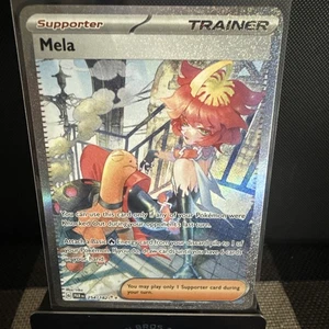 Mela Paradox Rift Holo 254/182 Scarlet & Violet Supporter Pokémon TCG Ultra Rare - Picture 1 of 6