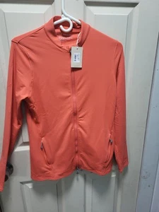 $150 NEW Peter Millar Katy Full Zip Layer Jacket Small Golf Perfomance Stretch - Picture 1 of 5