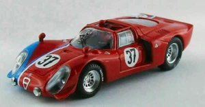 Alfa Romeo 33.2 #37 Test Le Mans 1968 Gosselin / Trosch 1:43 Modelo Best Models - Imagen 1 de 1
