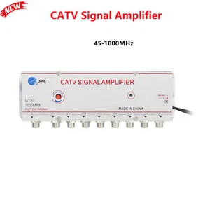 JMA 1030MK8 Cable TV Signal Booster CATV Signal Amplifier 1 IN 8 OUT 30DB 220V - Picture 1 of 8
