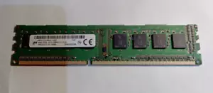4GB DDR3-RAM 240-pin 1Rx8 PC3-12800U Micron MT8JTF51264AZ-1G6E1 - Picture 1 of 2