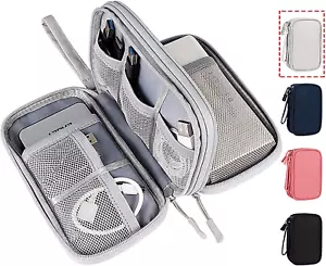 Universal Kabel Aufbewahrungstasche - Wasserdicht Tragbar Elektronisch Organizer Tasche für T - Bild 1 von 12