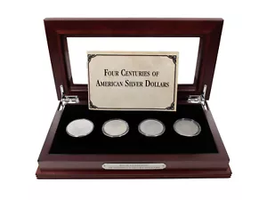 Four centuries of American Silver Dollars Coin set - Picture 1 of 6
