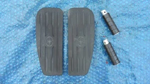 YAMAHA XVS 1100 VSTAR FLOOR BOARD INSERTS AND REAR FOOTPEGS - Picture 1 of 8