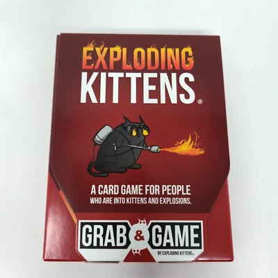Exploding Kittens Travel Grab and Game New Card Game 2024 - Image 1 of 4