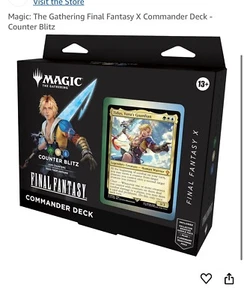 MTG Magic: The Gathering Final Fantasy X Commander Deck Counter Blitz PREORDER - Bild 1 von 2